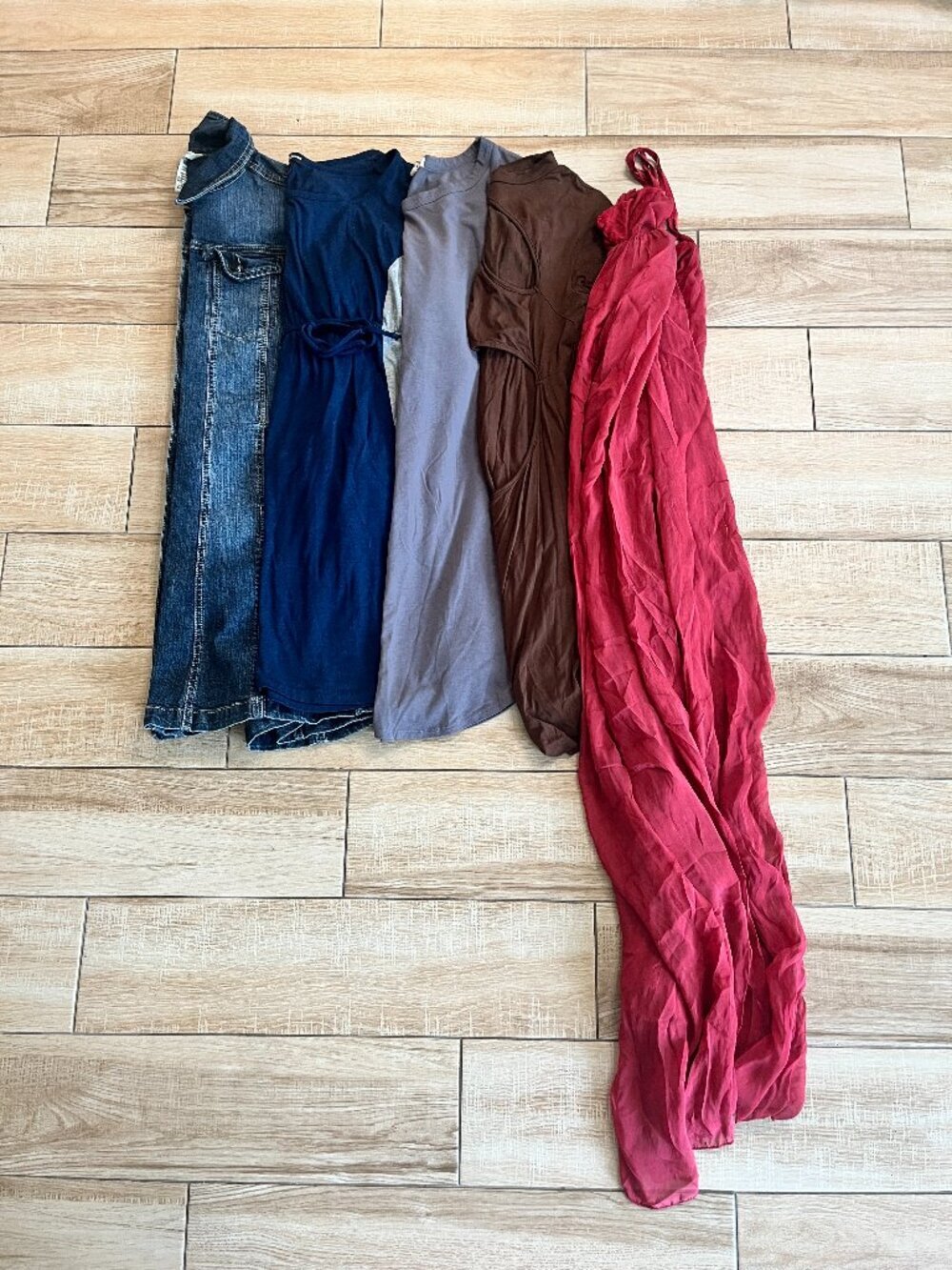 Womens Bundle of 5 Dresses - L